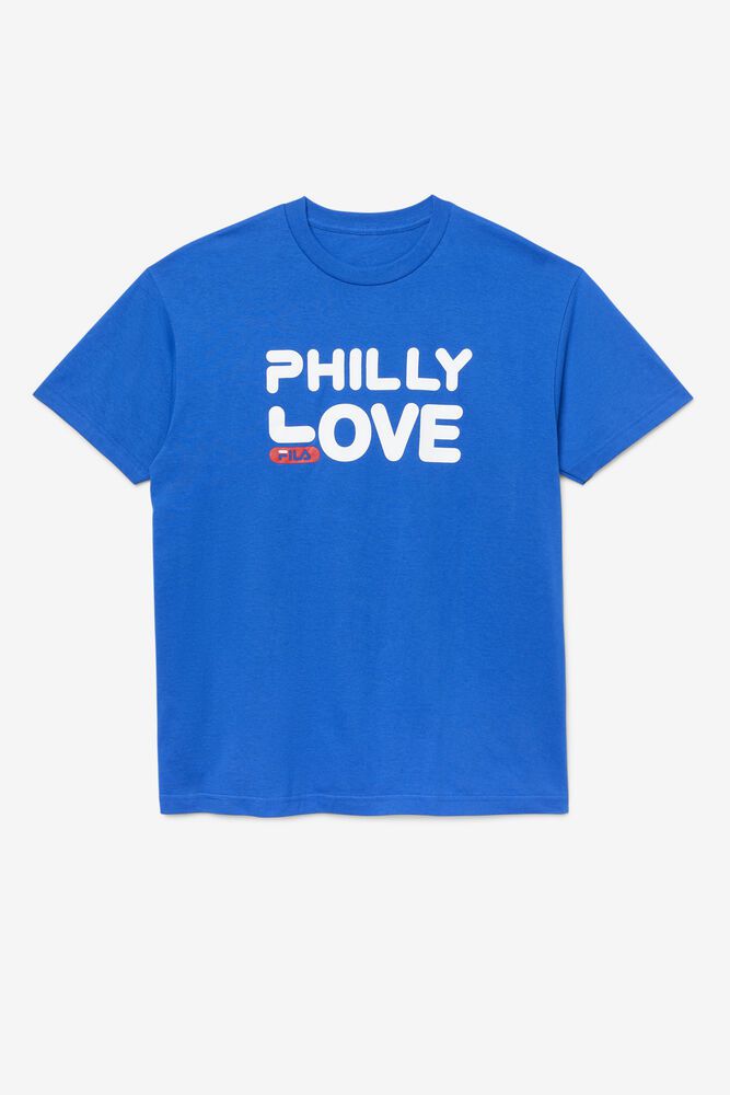 Fila T-Shirt Herre Blå Philly Love PAU-934085